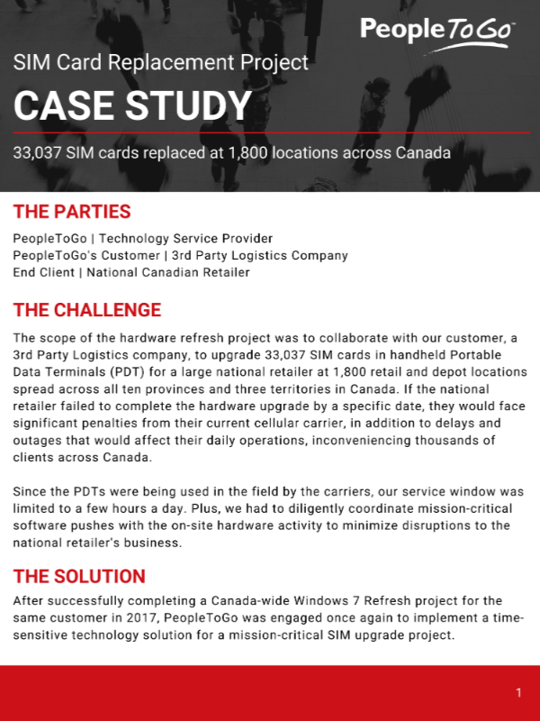 Case Study Cover Page